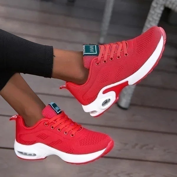 Uzzdss Customizable Women's Casual Lace Up Sneakers With Tailor Made Fit For Modern Women