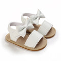 Baby Girl Summer Sandals 0-18 Months Cute Bow Rubber Sole First Walker Casual Comfortable Newborn Sneakers