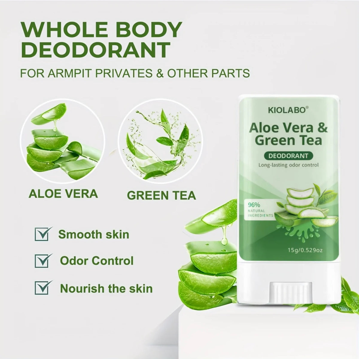 Sports Antiperspirant Cream - Unisex Sweat Control for Face & Body