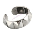 Contemporary Rhombus Zinc Alloy Ring for Women
