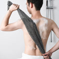 Japanese Rubbing Washcloth Nylon Bath Towel Brush Exfoliating Scrubber Shower Sponge For Back Cleaning Care Bathroom Accessories