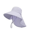 1Pc Women'S Sun Hat Anti Hiking Fishing Hats Wide Brim Foldable Summer Beach Hat With Neck Cover Outdoor Visor Caps