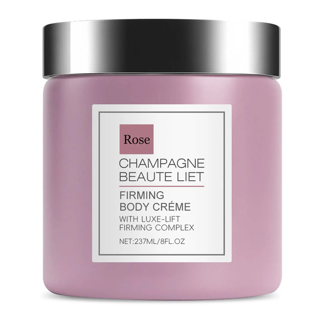 Champagne Firming Body-Cream With Pepperslim Anti Wrinkle Skin Tightening Cream Daily Hydrating Body Lotion For Men And Women'S