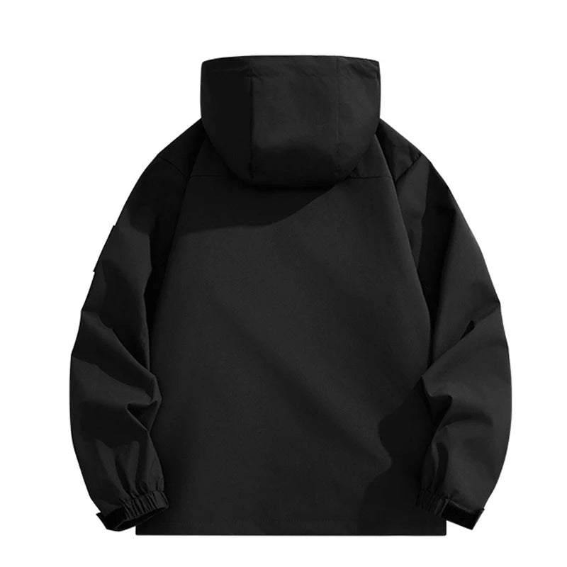Plus Size Men's Waterproof Hiking Jackets S-8XL Windproof Windbreaker Coat Breathable Fishing Camping Trekking Jacket Clothing
