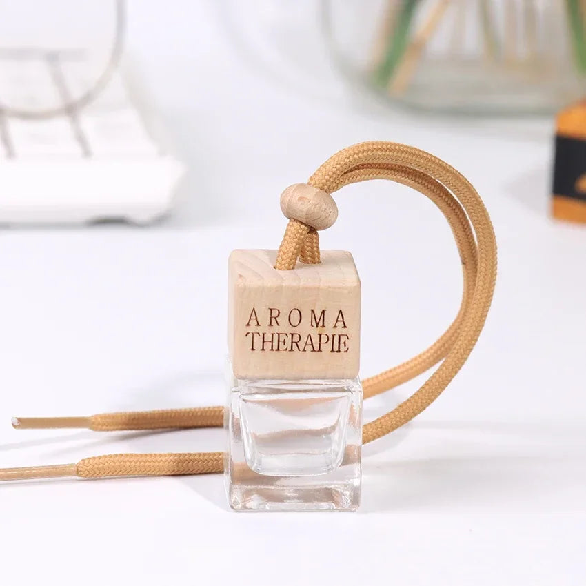 Car Air Outlet Freshener Diffuser Fragrance Bottle Clip Perfume Bottle Pendant Essential Oil Auto Hanging Ornament Interior Amag