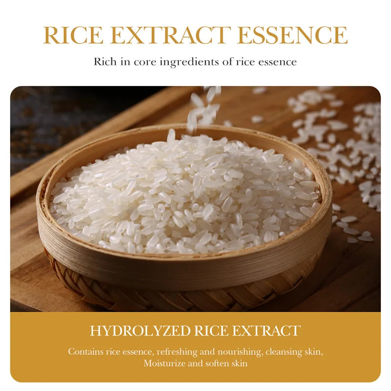 BIOAQUA White Rice Facial Soap – Moisturizing Foam Cleanser & Oil Control