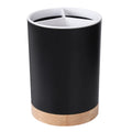 Cubo de almacenamiento de vajilla de cocina, soporte para utensilios, escurridor de cubiertos, estante de almacenamiento de palillos y cucharas de plástico, desmontable con 3 divisiones