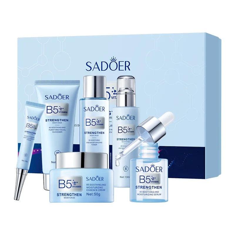 Vitamin B5 Moisturizing Anti-Wrinkle Skincare Set - Firming, Lifting Hydrating Face Kit for All Skin Types Skin care