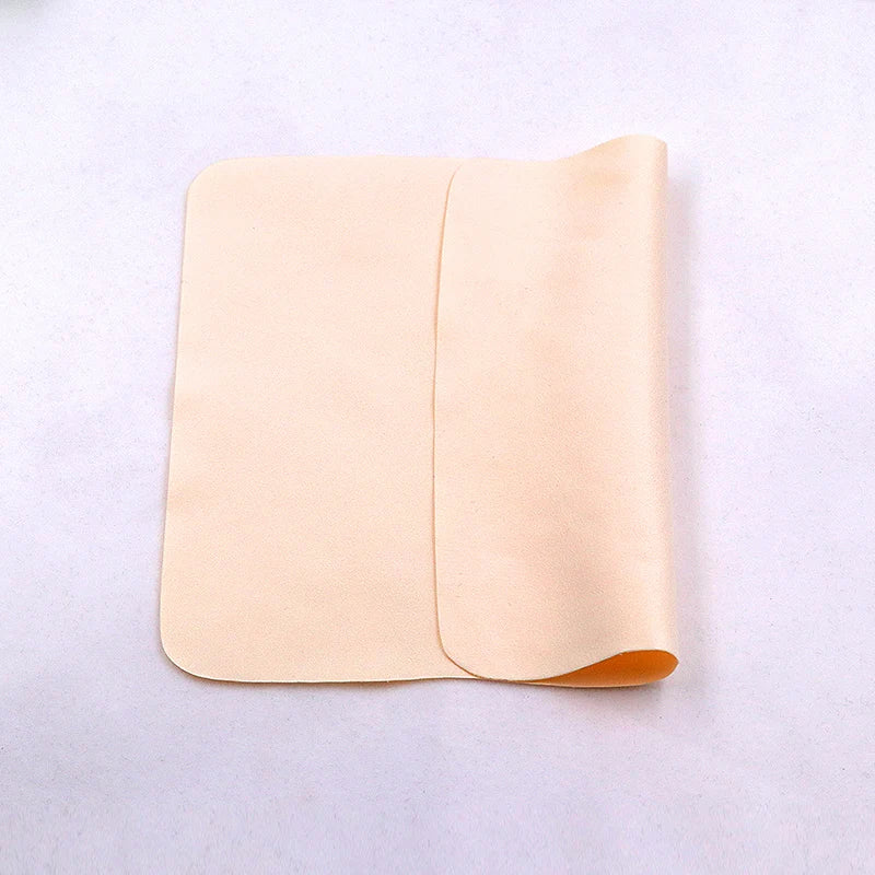 10Pcs Soft Chamois Glasses Cleaner Eyeglasses Microfiber Clean Cloth For Lens Phone Screen Cleaning Wipes Tools