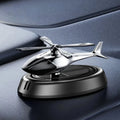Solar Car Air Freshener Perfume Helicopter Decor Interior Decor Solar Car Rotating Aromatherapy Perfume