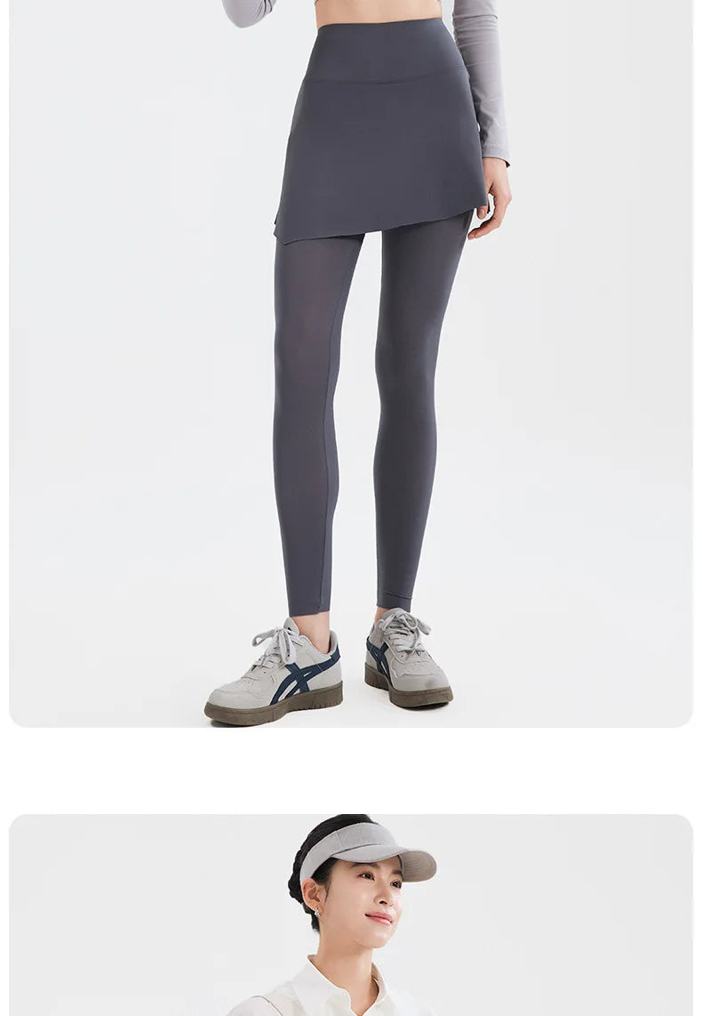 High-Waist Seamless Leggings for Women – Slim Fit Yoga & Sports Tights