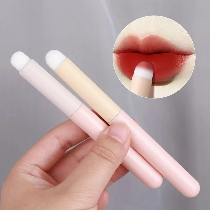 3Pcs Soft Mushroom Sponge Head Makeup Brushes,Concealer Brush Lipstick Lip Powder Puff ,Foundation Contour Cosmetic Tools