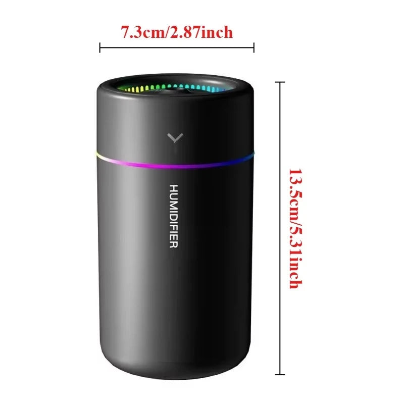 Kebidumei 280ml Car Air Humidifier & Aroma Diffuser