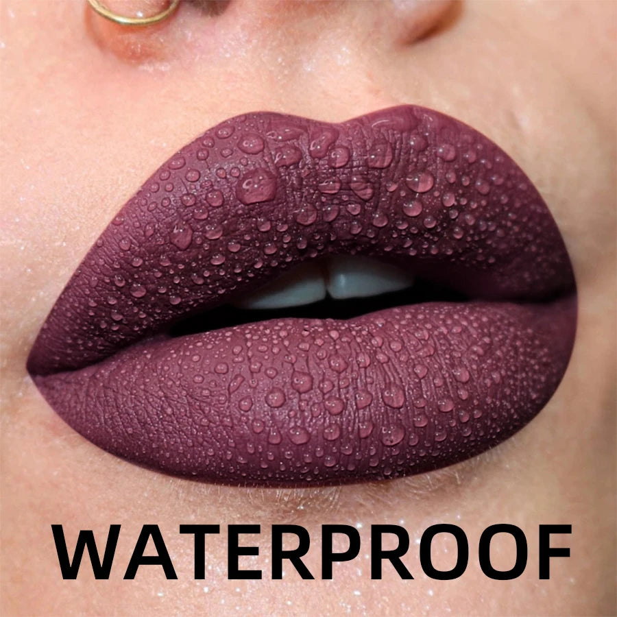 MCD Matte Velvet Lip Gloss - Waterproof Liquid Lipstick 2.7g
