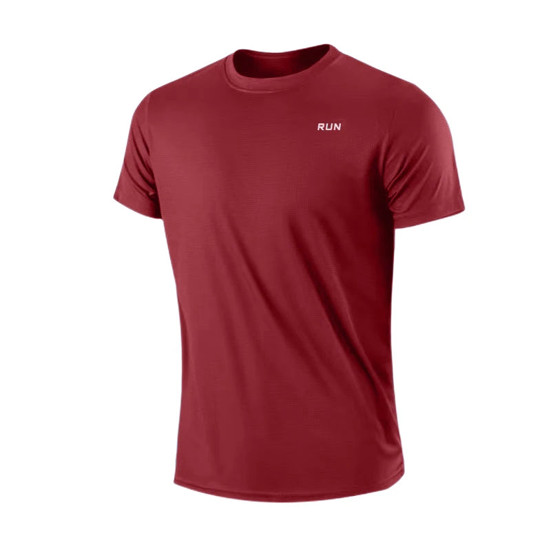 Gendaway Men's Quick-Dry Short Sleeve Running T-Shirt - Lightweight