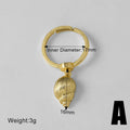 Ocesrio Ocean Style White Crystal Jellyfish Statement Women'S Rings Copper Gold Plated Shell Conch Ring Fashion Jewelry Rigq39