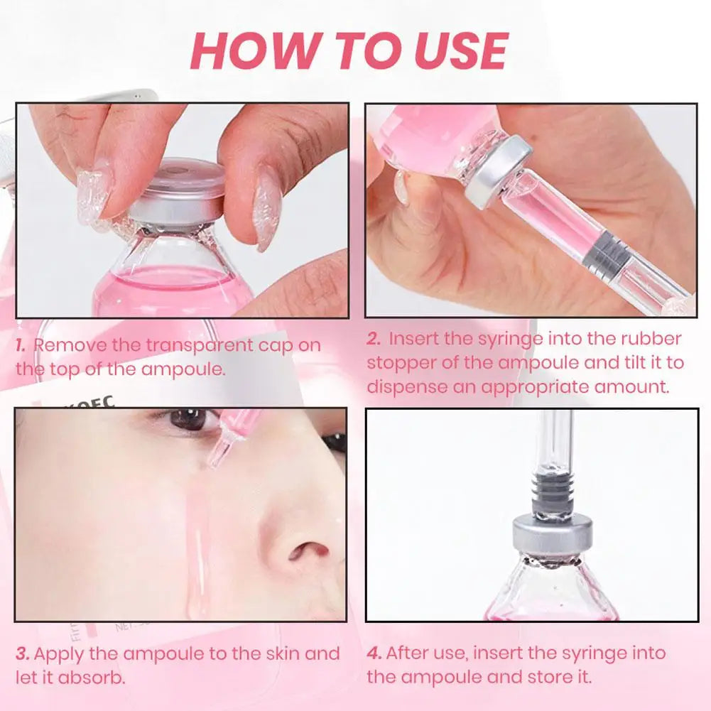PDRN Salmon DNA Ampoule Face Serum Advanced Deep Repair Skin Barrier Serum For Face Firming Brightening Facial Skin Care 30ml