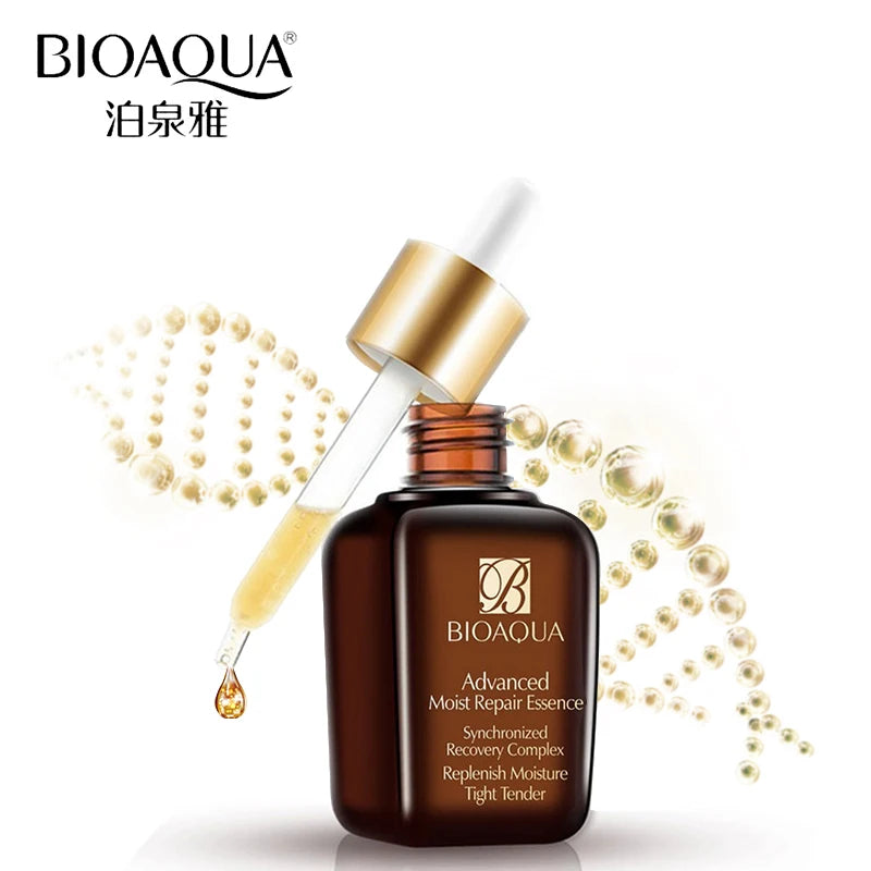 BIOAQUA Hyaluronic Acid Repair Face Essence Liquid Moisturizing Hydrating Anti Wrinkle Firming Collagen Facial Serum