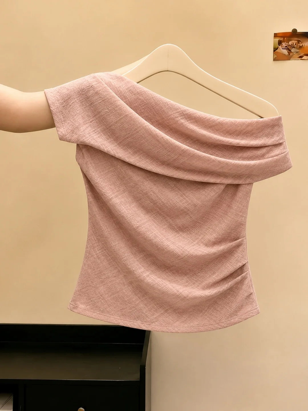 Sweet And Versatile Design Sensation Small Shirt Gentle Wind Style Summer New Arrival Slimming Beautiful Age Reduction All Ma...