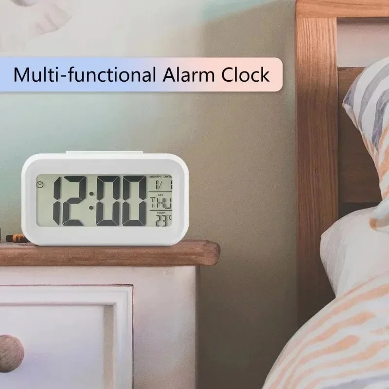 LED Digital Alarm Clock – Multi-Function Desktop & Bedroom Decor Clock