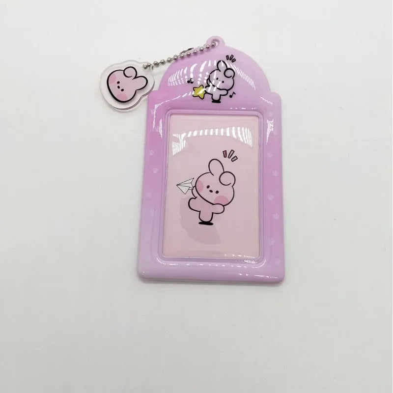 BT21 koya RJ Shooky Man Chimmy Tata Cooky Creative Personality Animation Peripheral Card Set Secondary Cartoon Storage Set Gift
