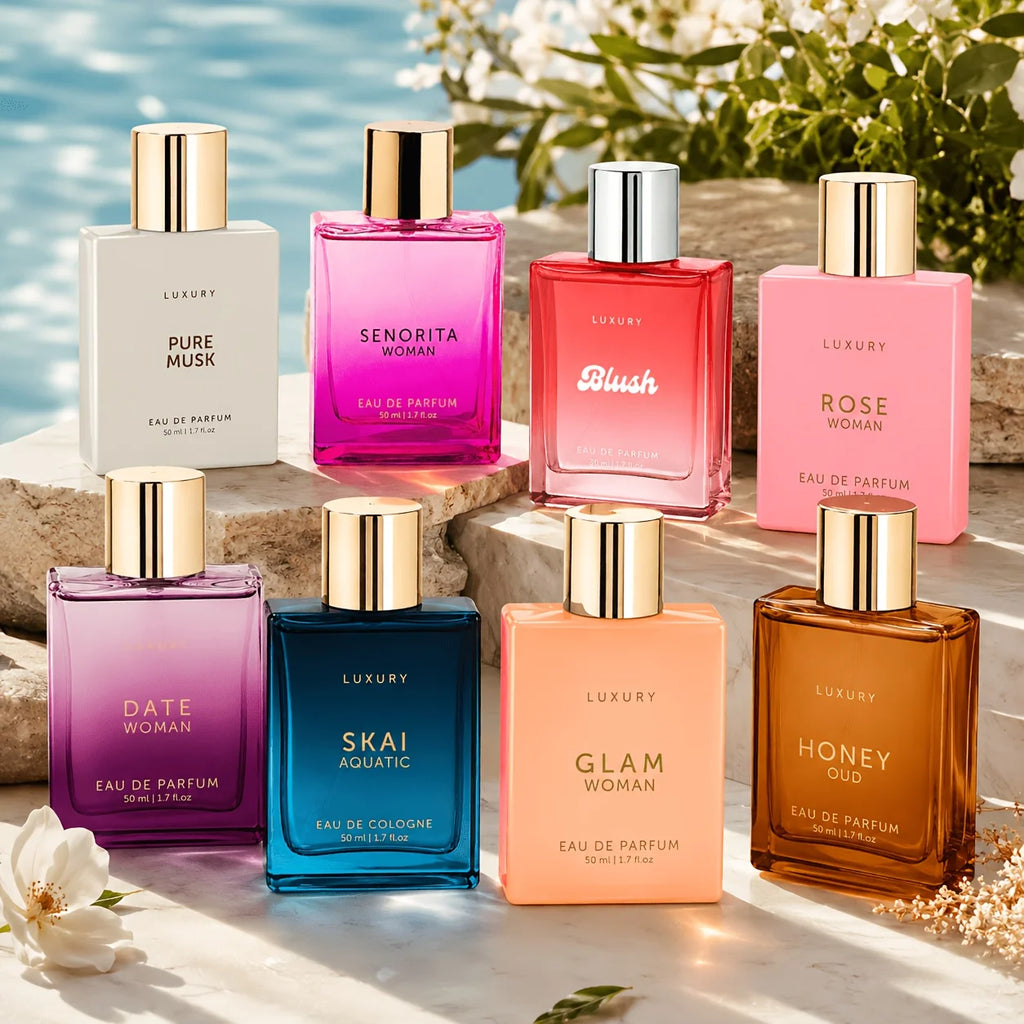 1 Bottle/1.69 oz Women'S Perfume | 4 Unique Fragrances Randomly Selected and Sent, Including Fruity, Floral, and Oriental Scents | Suitable for Daily Use with A Long-lasting Fragrance