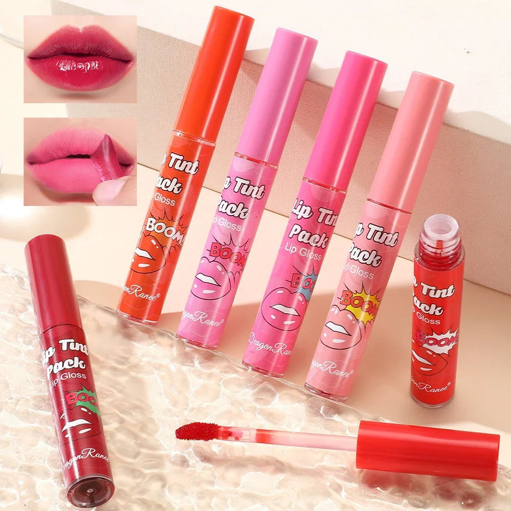 Dragon Ranee Peel-Off Lip Stain - Waterproof Matte Liquid Lip Glaze