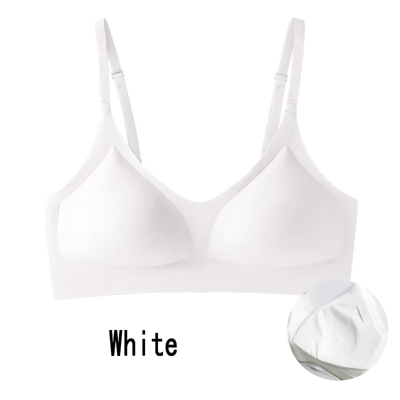 Women'S'S Bra, Seamless Underwear, Large Breasts, Small Breasts, Gathering, Thin Semi-Fixed Cup, Beautiful Back Bra, Sexy