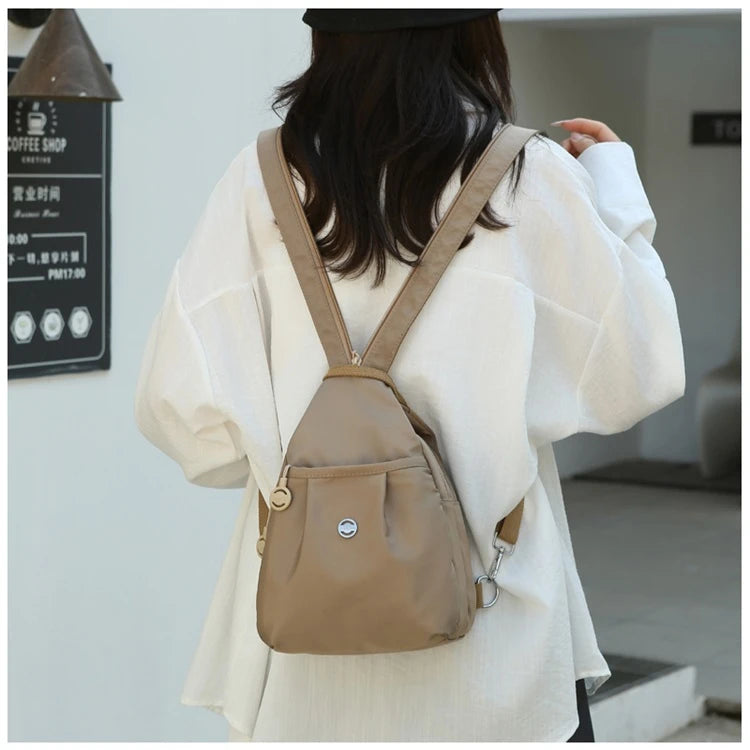 Fashion Casual Women's Chest Bag High Quality Women's Backpacks Multi Functional Shoulder Bag Large Capacity Women's Handbags