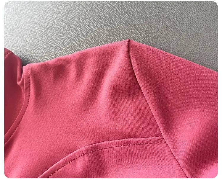 Women's Workout Jacket Stretch Fitted Zip Front Long Sleeve Running Yoga Slimming Waist-Cinching Stand Collar Quick-Dry Sportswe