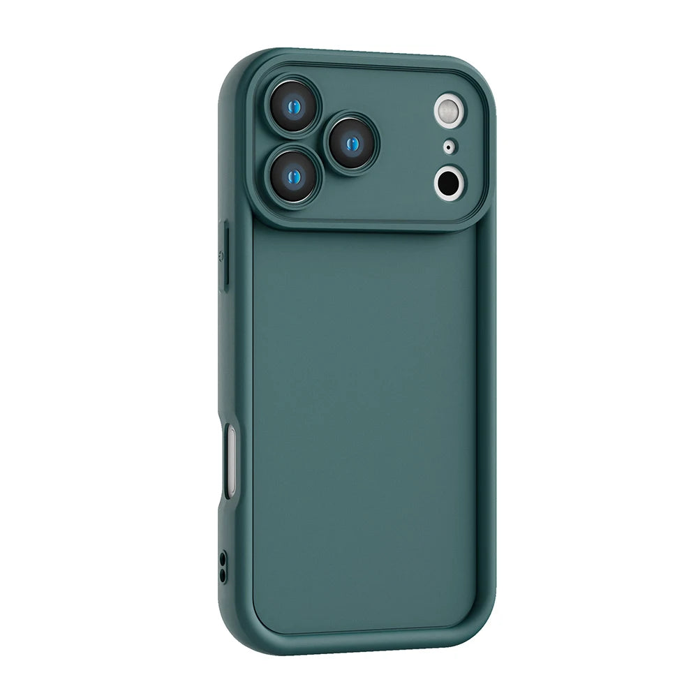 Plain For iPhone 17 Pro Max Case 17Pro Cover Shockproof Matte Texture Drop-Resistant Case For iPhone17 Air