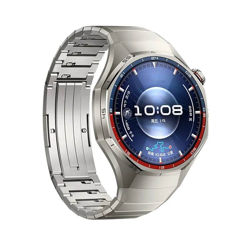 No Gaps Titanium Strap for Huawei Watch GT 6 Pro Luxury Metal Band for Huawei Watch GT6 Pro Quick Release Band