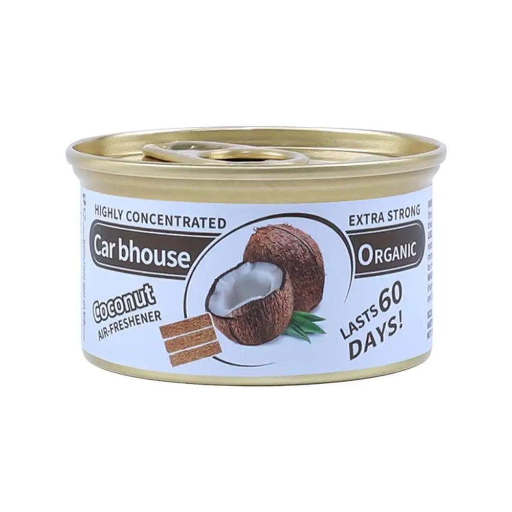 Coffee Scented Car Air Freshener - Canned Wood Block Aromatherapy