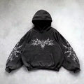 Y2K Retro Hoodie Men Printed Camouflage Pattern Pullover Sweatshirts High Street Hip Hop Streetwear Oversized Unisex Camo Hoodie
