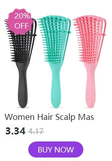 Electric Ion Hair Brush Portable Mini Small Hair Magic Beauty Brush Negative Ion Hair Comb Hair Styling Tool Comb