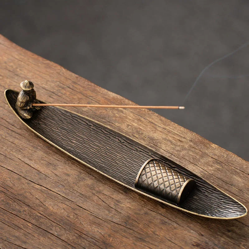 Japanese Style Fisherman Incense Stick Holder