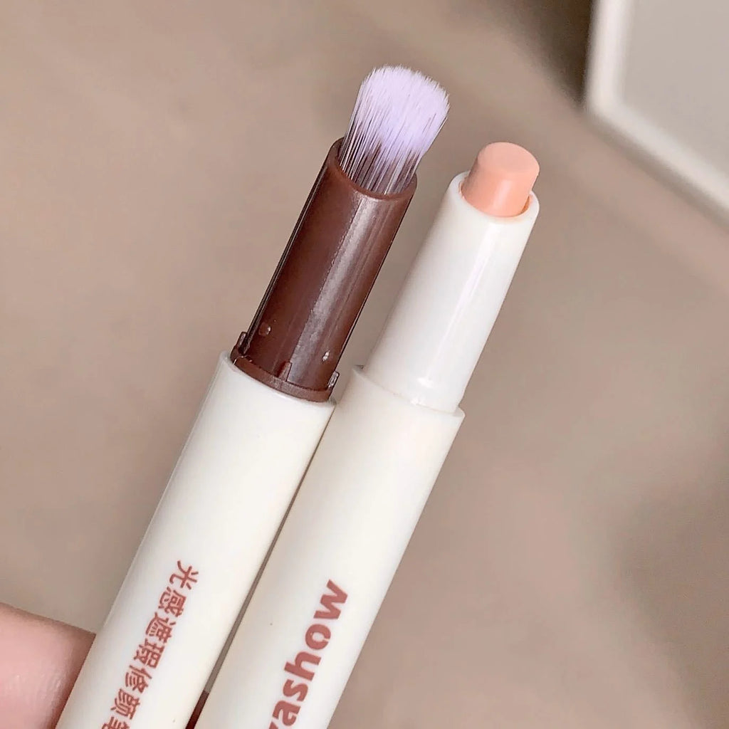 Face Concealer Pen Long Lasting Cover Dark Circles Corrector Contour Concealers Stick High Gloss Brighten Face Cosmetic Makeup