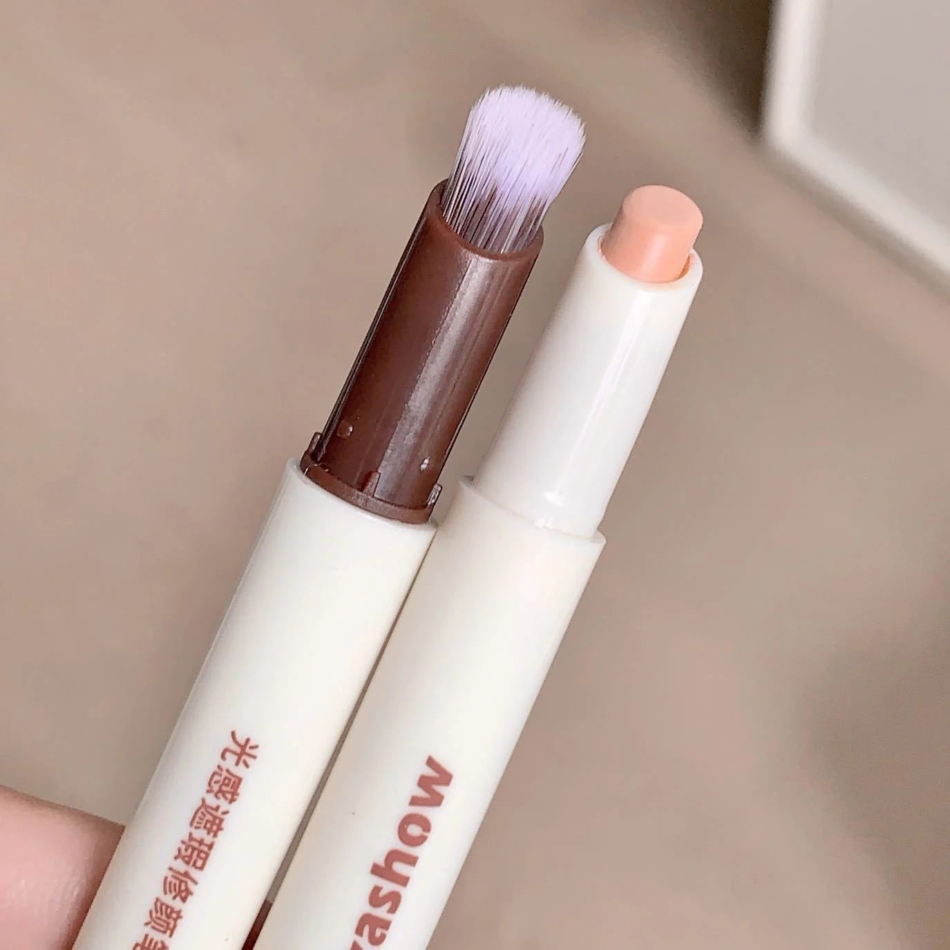 Face Concealer Pen Long Lasting Cover Dark Circles Corrector Contour Concealers Stick High Gloss Brighten Face Cosmetic Makeup