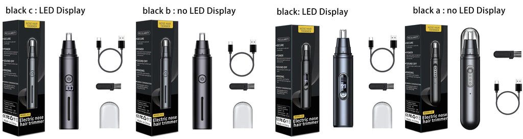 Mini Pocket Nose Hair Trimmer Painless Clipper Nose Ears Hair Eyebrow Waterproof Portable Trimmer For Men Women