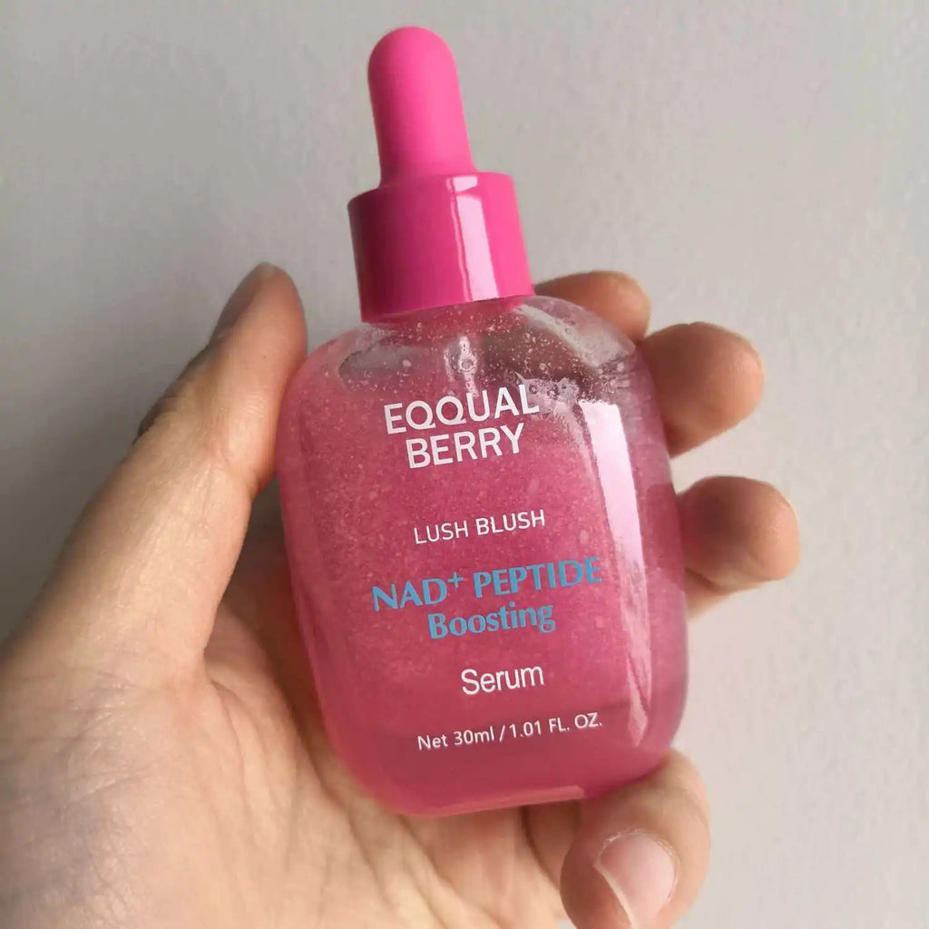 Korean Original EQUAL‑BERRY 30ml NAD+‑Peptide Boosting Ampoule Serum Diminish Fine Lines Antioxidant Repair Essence Skin Care