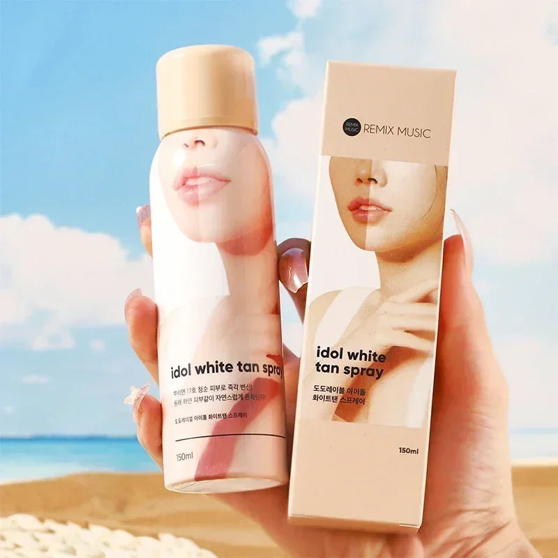 150ml Korean Idol Spray Body Foundation Concealer Brighten Whitening Moisturizing Bb Cream Base Face Foundation Liquid