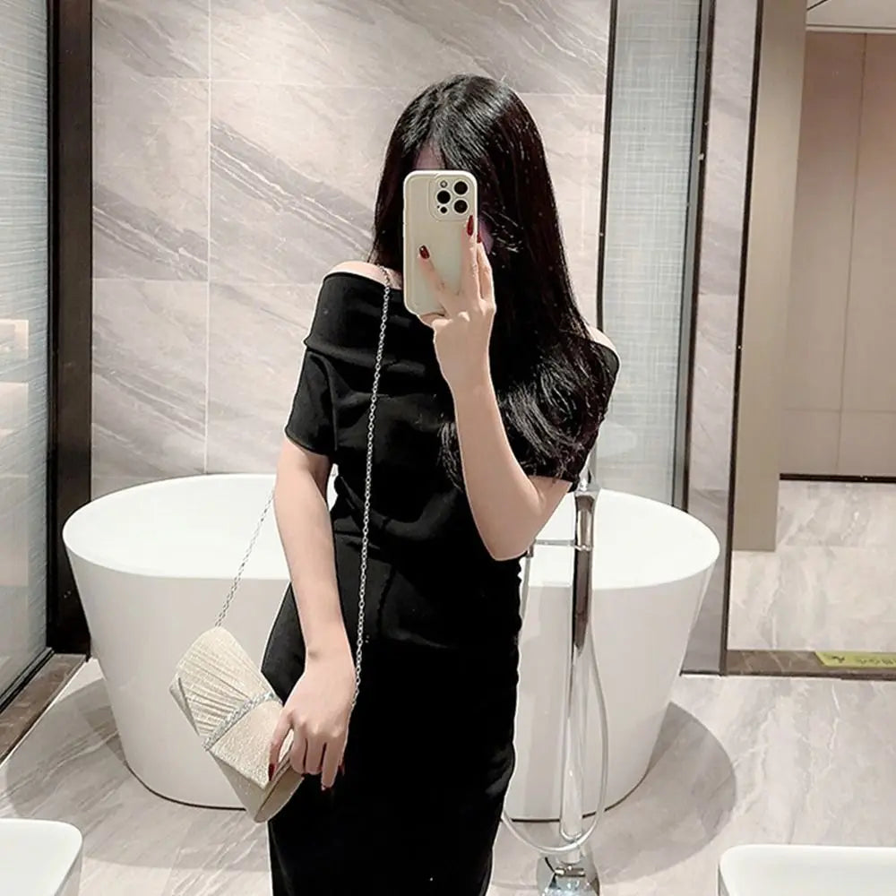 Luxury Glitter Evening Bags Chain Banquet Handbags Sequins Clutches Women Ladies