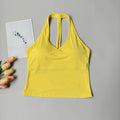 SKINOFSKIN Women's V-Neck Push-Up Sports Bra - Running Yoga Top