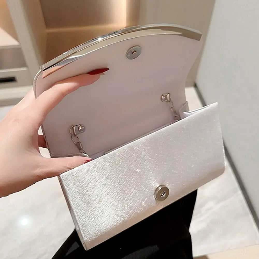 Elegant Glitter Evening Bags Chain Sequins Clutches Shoulder Bag Women Ladies