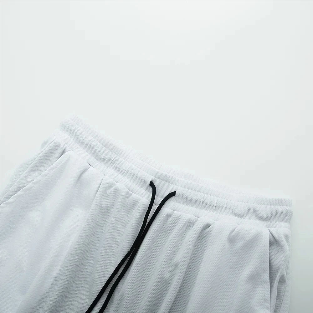 Men'S Two-In-One Sports Shorts Breathable Casual Quick-Drying Double-Layer Shorts Summer Running Sportswear Bottoms M-3Xl