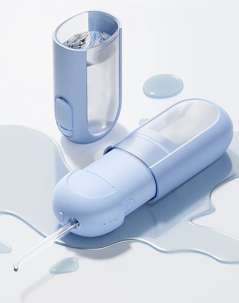 Cepillo de dientes eléctrico portátil con irrigador dental para limpiar los dientes, irrigador bucal doméstico para limpiar los dientes