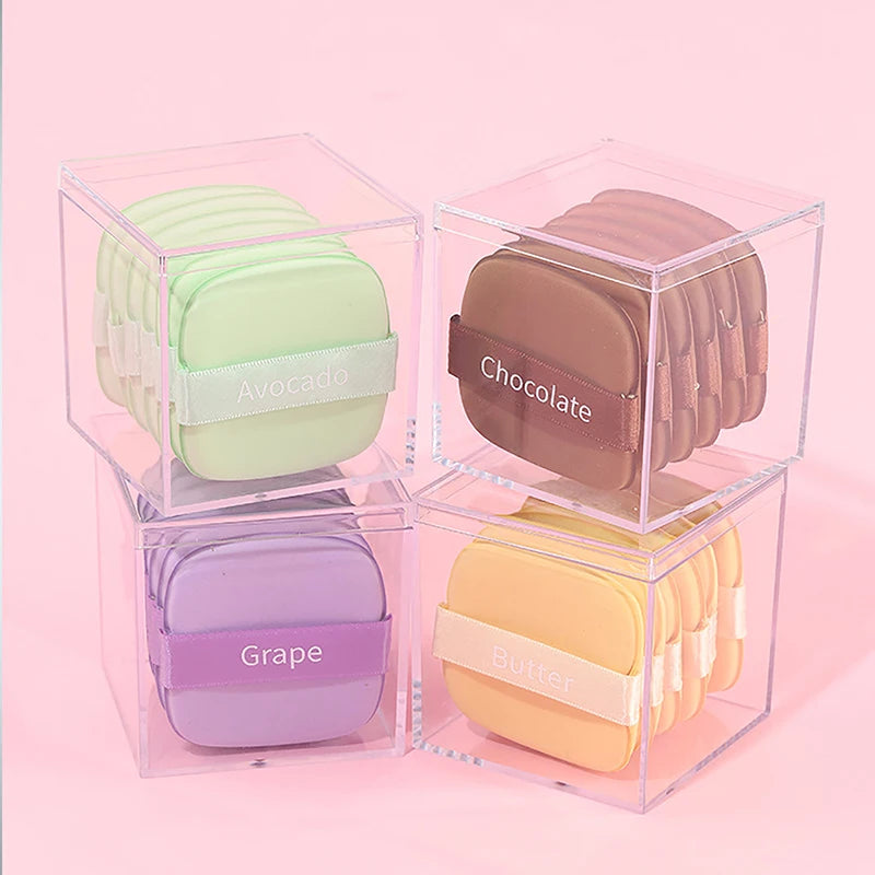 New Multipurpose Reusable Makeup Wet And Dry Dual Use Puff Set Air Cushion Sponge Cosmetic Puff Makeup Tool