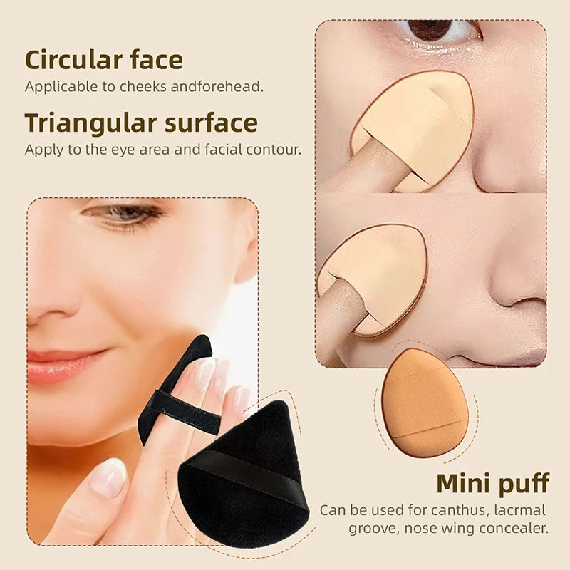12pcs Makeup Sponge set Beauty Egg Soft Cosmetic Puff Foundation Sponges Powder Puff Women Make Up Accessories Beauty Tools