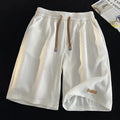 Ice Silk Casual Shorts Unisex Thin American Style Quick Dry Loose Large Size Beach Five-Quarter Pants Summer Lightweight Comfort