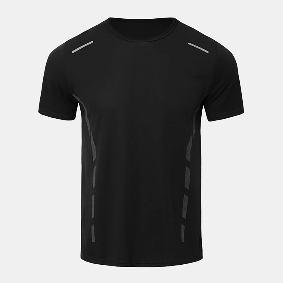 6/4 Pcs Men's Summer Multicolor Quick-drying Sports Short-sleeved Youth Running Fitness Basketball Football Breathable T-shirt